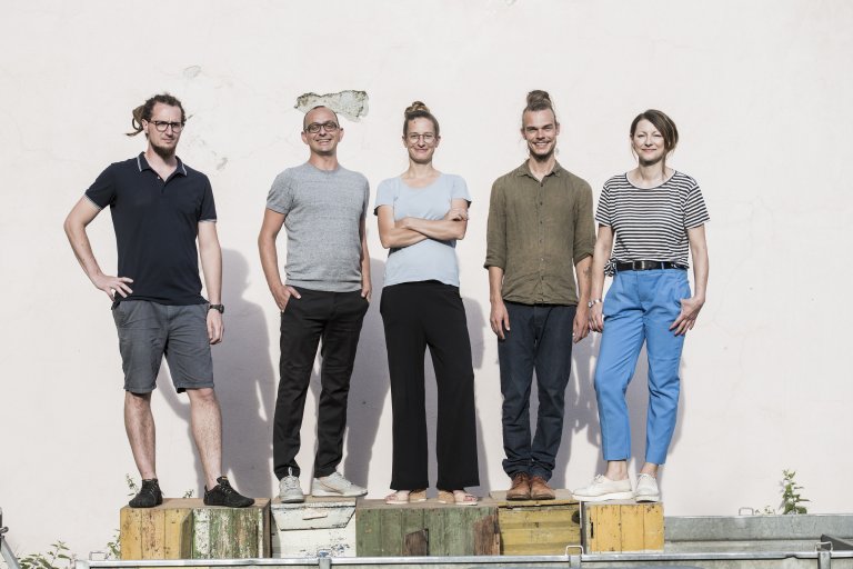 Visuelles Teamphoto